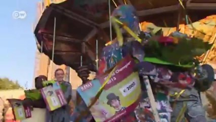 بطل العالم للتماثيل الحية | يوروماكس