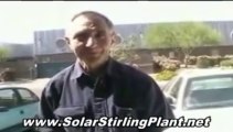 How Solar Stirling Plant Produce Electricity