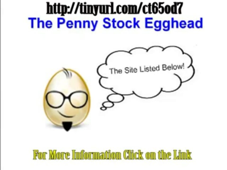 The Penny Stock Egghead. Trading strategies best online tools tutorial software.