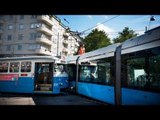 Tram crash: Two trams collide in Gothenburg, Sweden, injuring eight