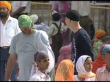 Devotees at Golden Temple of Amritsar