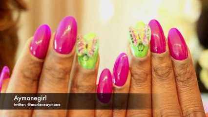 Nail Art Butterfly on my Nails