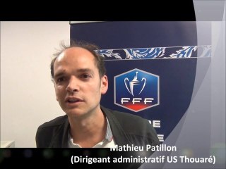 Coupe de France (5e tour) : ES Maritime Piriac / US Thouaré - Réaction