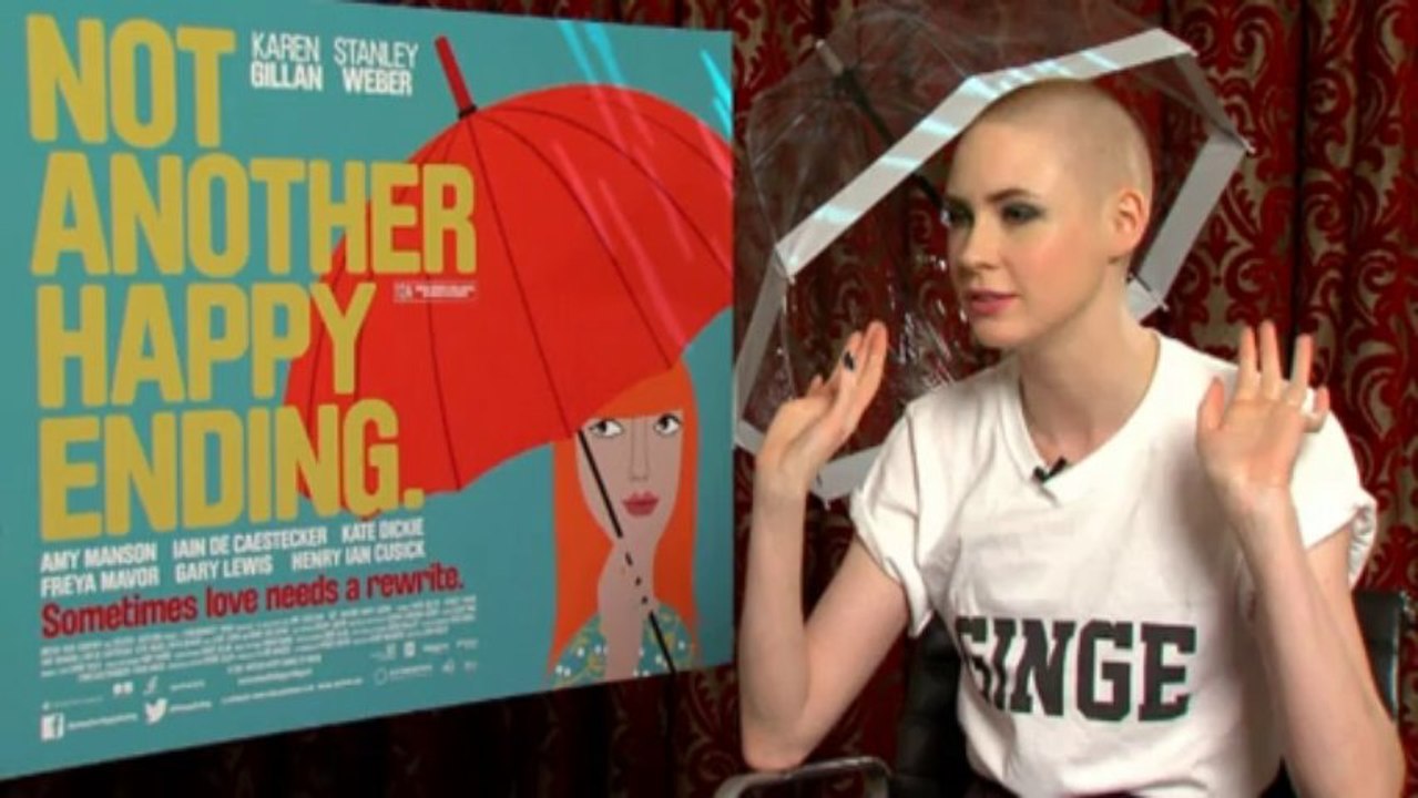 Karen Gillan shows off her shaved head and talks Doctor Who