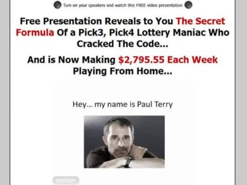 Lotto Master Formula- How To Stop Struggling with Those Lottery Numbers!!!