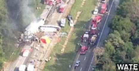 Church Bus Crash on Tennessee Highway Leaves Eight Dead