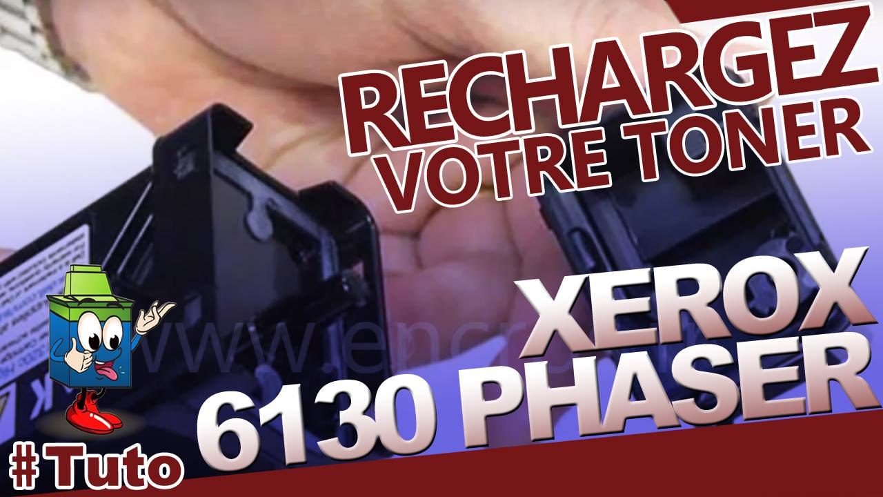 Comment recharger une cartouche toner Xerox Phaser 6130
