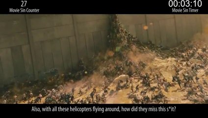Toutes les erreurs de World War Z en 6 minutes!! Brad Pitt - 2013