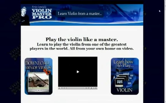 Violin Master Pro - Expert Online Programs For Novel/Expert Musicians