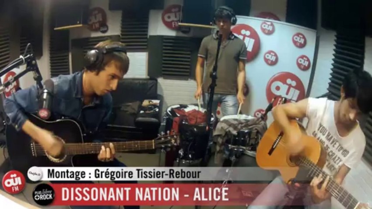 Dissonant Nation - Alice - Session Acoustique OÜI FM