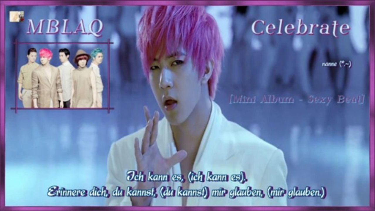 MBLAQ - Celebrate k-pop [german sub]