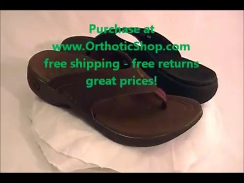 SOLE Sport Flip Flops for Men - Plantar Fasciitis Reliever
