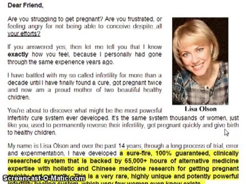 How to Get Pregnant FAST - My Review on Pregnancy Miracle by Lisa Olson