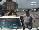 Köpeğini serinletti cezayı yedi!