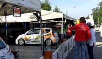 Le stand de l'équipe AK Compétition au rallye de France Alsace 2013