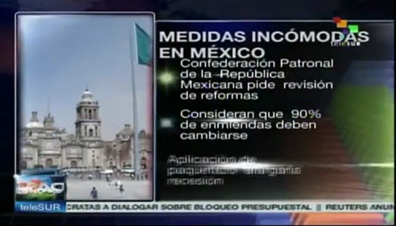 México: reformas estructurales de Peña continúan recibiendo críticas