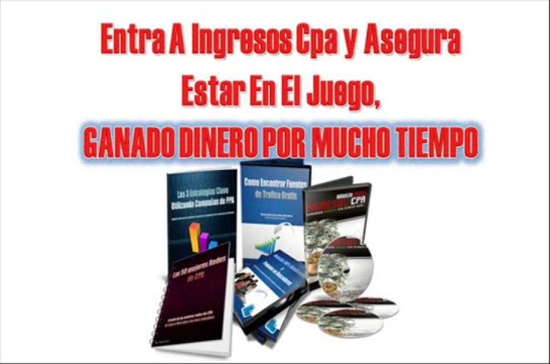 Gana Dinero con Ingresos CPA, genera ingresos sin vender absolutamente nada, no webs !!!!