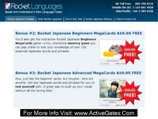 Rocket Japanese Premium - Learn How To Speak Japanese