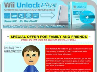 wii unlock plus hot graphics backend sales
