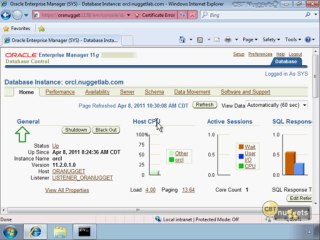 4-Creating an Oracle Database
