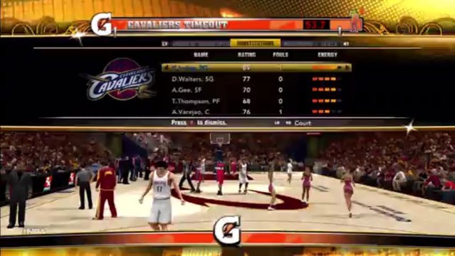 Xbox 360 - NBA 2K13 - The Association - Game 1 Cleveland Cavaliers vs Washington Wizards