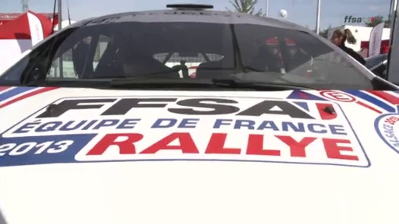 L'Equipe de France FFSA au Rallye de France-Alsace