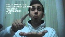Tutoriales de Beatbox en Español #6: SFX - Bajo con Labios (Lip Bass)