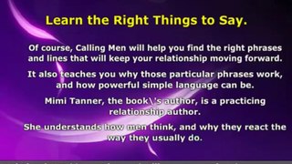 Calling Men Review -- Will It Really Help Your Situation?