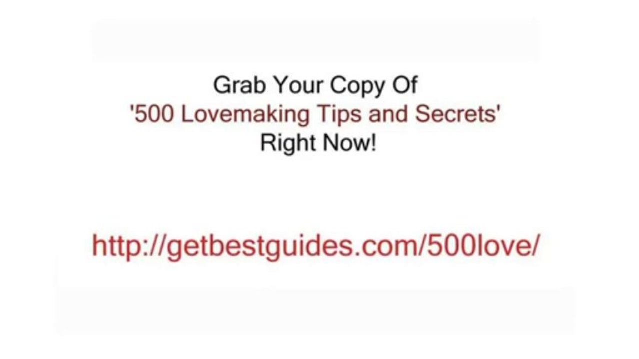 How to Keep Your Man Happy In Your Relations | 500 lovemaking Tips and Secrets