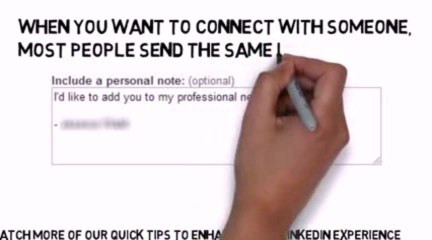 LinkedIn Tips -- Tip #12 - Personalize Your Invitations