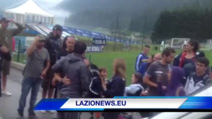 Ritiro SS LAZIO 2013 - TIfosi Auronzo coro LULIC 26 Maggio