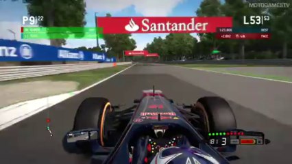 F1 2013 Xbox 360 - Rookie Driver - Monza Scenario