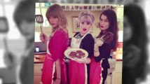 Taylor Swift and Kelly Osbourne Bake Cookies