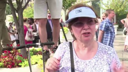Street witnesses tell about the shooting incident at US Capitol
