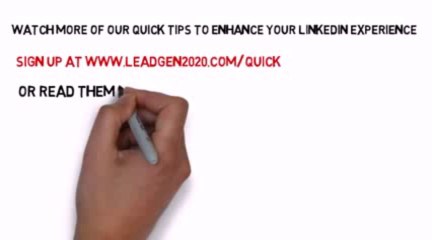 LinkedIn Tips -- Tip #1 - Define Your Purpose