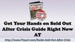 Sold Out After Crisis 37 Food Items By Damian Campbell | What Is Sold Out After Crisis