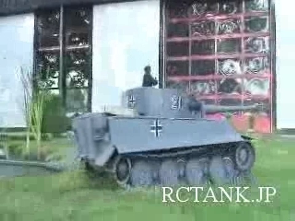 Tiger TANK: 1:8, 1:6, 1:4 scale RC tank