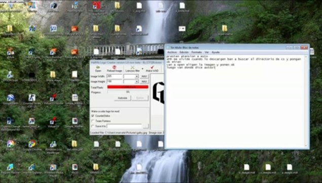 como usar el half life logo creator