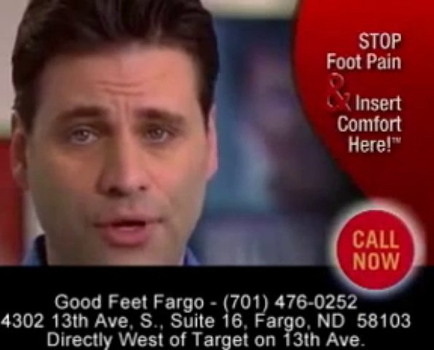 Good Feet Fargo - Stopping Foot Pain - Heel Pain - Back Pain - Plantar Fasciitis