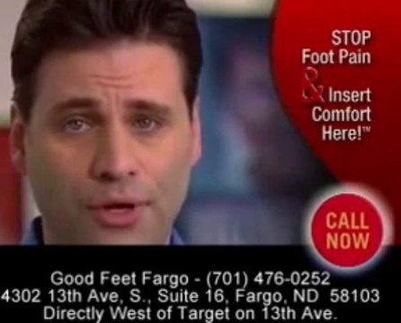 Good Feet Fargo - Stopping Foot Pain - Heel Pain - Back Pain - Plantar Fasciitis