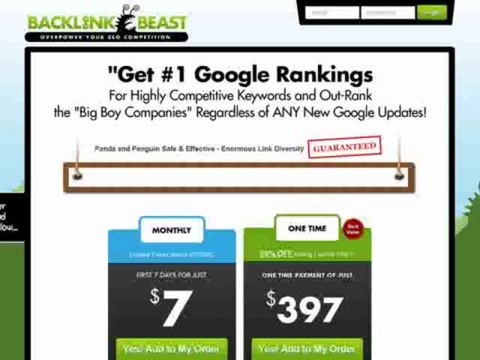 Backlink Beast - Best SEO Software - Recurring Commissions! Review