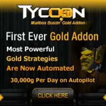 WorldOfWoW GTR Manaview's 'tycoon' World Of Warcraft Gold Addon YouTube2