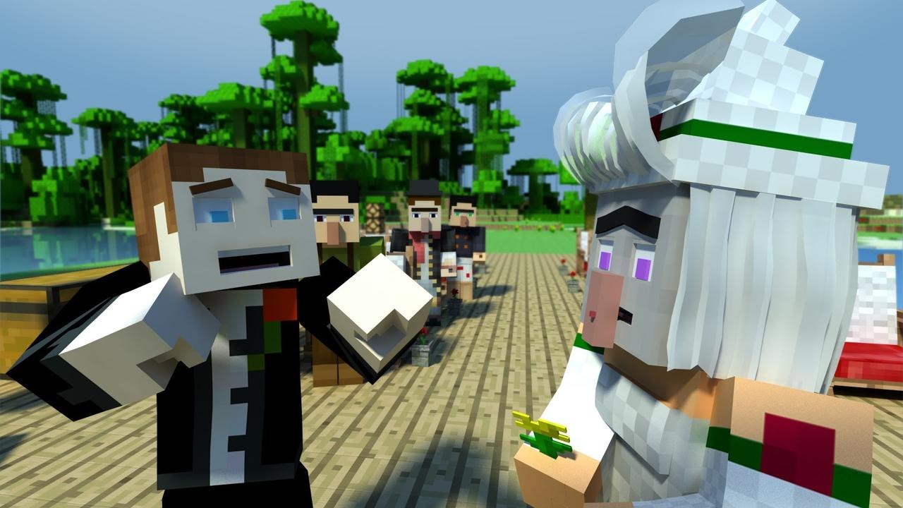 OMG! A Witch In Minecraft - Animation