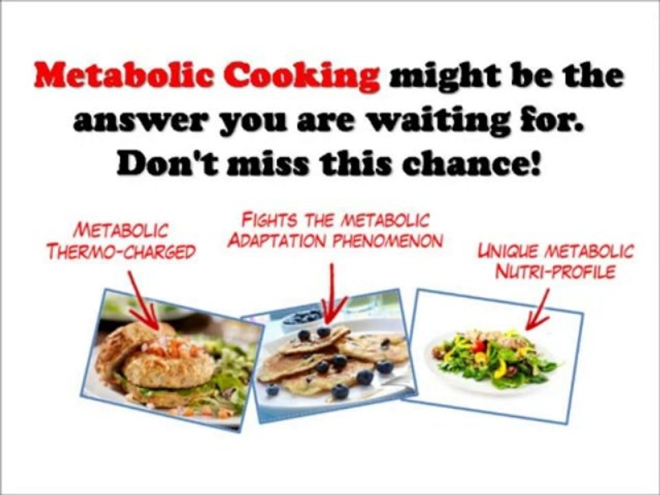 Metabolic Cooking Review - A Closer Look at How Metabolic Cooking Works!