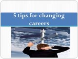 Westhill Consulting 5 tips for changing careers