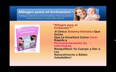 Milagro para el embarazo Como conseguir Embarazo