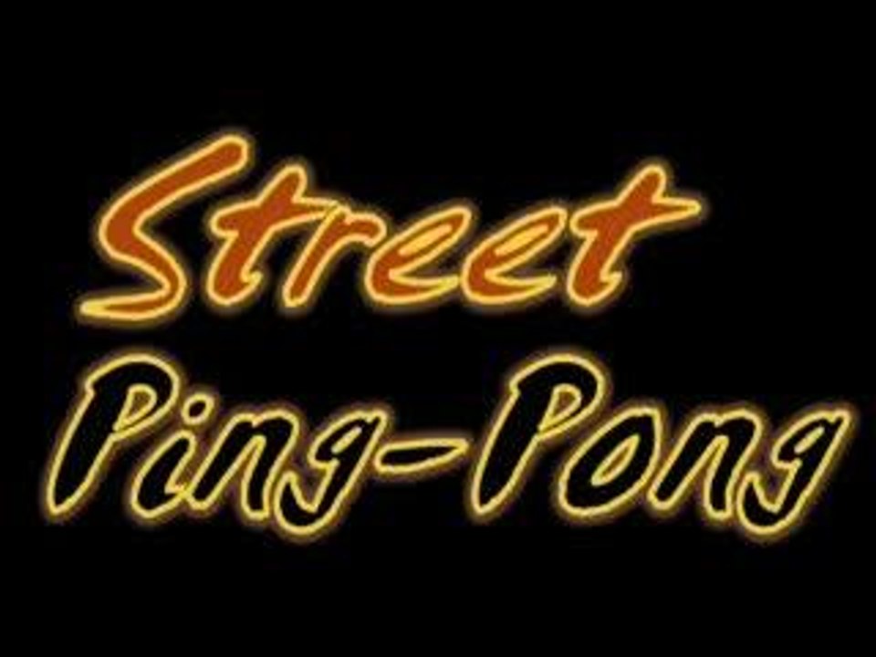 Street ping pong