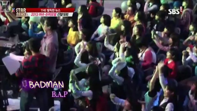 [PT-BR] 130927 B.A.P em 2013 SBS Super Model Contest