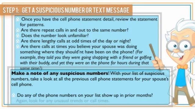 How To Catch Cheating Spouse Using Cell Phone Detective YouTube