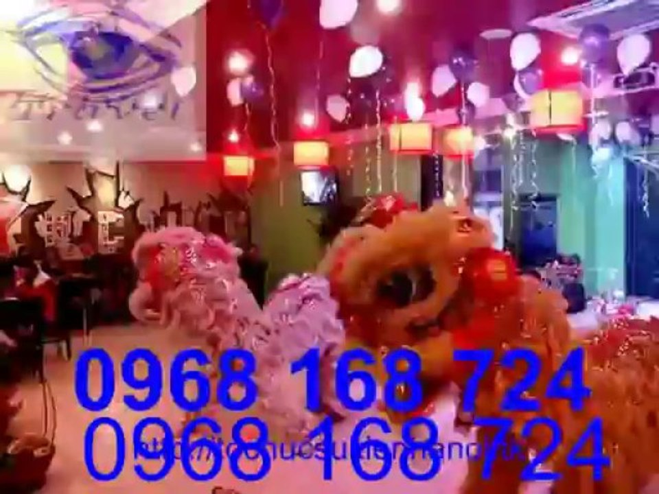 Cho thuê múa lân, dịch vụ xiếc ảo thuật LH: 0968 168 724